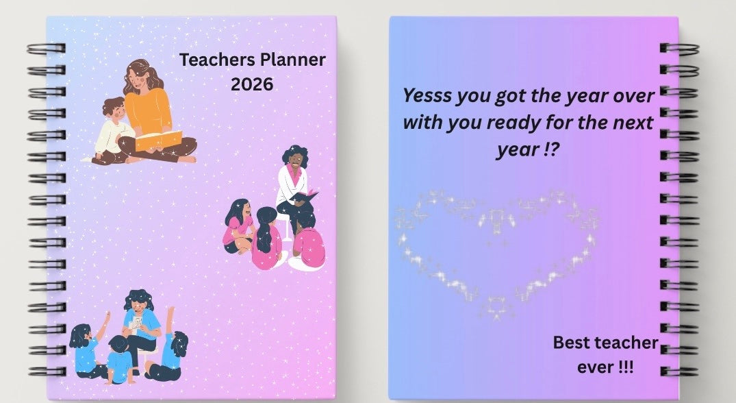 Luxury Unlimited Teacher Planner | 159 pages| Printable & Digital